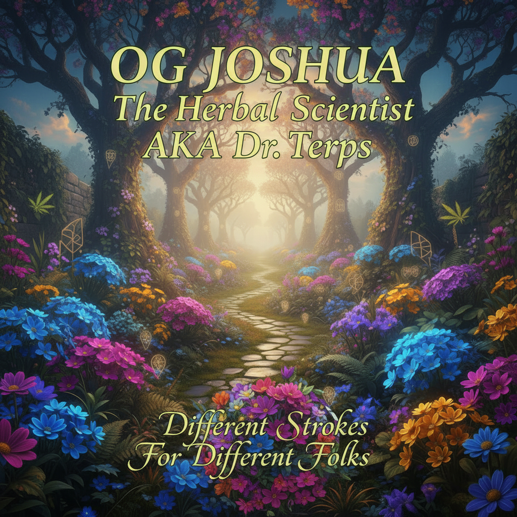 OG Joshua “The Herbal Scientist” AkA “Dr Terps” - Different Strokes For Different Folks - (Official Audio)
